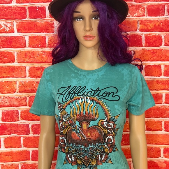 Affliction Women’s T-Shirt - Picture 10 of 13